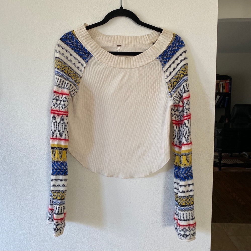 Free people sweater.